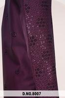 Sherwani Indo-Occidental en Soie Premium pour Hommes, Broderie Lourde de Paillettes et de Fils pour Mariages Royaux et Occasions Festives