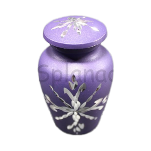 Cremation <b>urn</b> Memorial Container <b>Jar</b> Pot Metal <b>Urns</b> Burial <b>Urns</b> Memorial Keepsake - Product Image 1