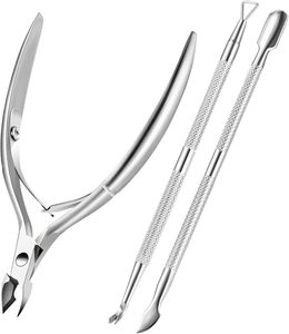 Khadmi Impex KI-MNN-1100 - Cortacutículas de Acero Inoxidable con Cuchillas Súper Afiladas - Product Image 1
