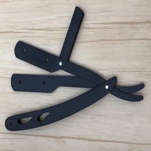 มีดโกนหนวดแบบมืออาชีพจากตุรกี ขายส่ง ใบมีดสแตนเลสคุณภาพสูง ด้ามจับพลาสติกสีขาว ใช้ได้กับใบหน้า ทนทาน - Product Image 1