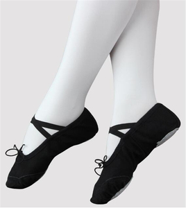 Zapatillas de Ballet para Principiantes 2026, Tejido Elástico, Cómodas, Parte Superior de Cuero Genuino, Forro de Algodón, Zapatos de Baile Bajos para Mujer - Product Image 4