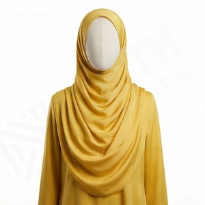 Pañuelos de Primavera con Estampado Digital para Mujeres Musulmanas, Tela Ligera y Suave, Diseño Floral, Hijab Moderno, Chal para Uso Diario, Nuevo - Product Image 4