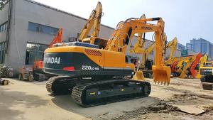 Excavadora Hyundai ROBEX 220LC-9S de 2022 años, excavadora usada de 20 toneladas, a la venta maquinaria de construcción, original de Corea - Product Image 3