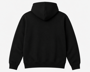 เสื้อฮู้ดซิปสีดำสำหรับผู้ชาย Hashbloom International ทรงปกติ ผ้าฝ้าย/โพลีเอสเตอร์ เฟรนช์เทอร์รี่ สวมใส่สบายในฤดูหนาว แห้งเร็ว - Product Image 2