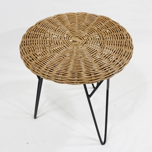 Table basse de chevet en bois massif Comehome, table d'appoint de canapé, moderne, simple, ronde - Product Image 4