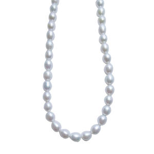 Collar de Perlas de Agua Dulce de Alta Calidad de 6-7 mm, Accesorios de Plata 925, Perla de Moda de Lujo de Alta Gama para Mujer - Product Image 5