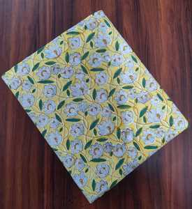 Tissu en coton imprimé au bloc de Jaipur, doux, de qualité supérieure, léger, imprimé à la main, prêt pour l'exportation en gros, fournisseur en gros - Product Image 4