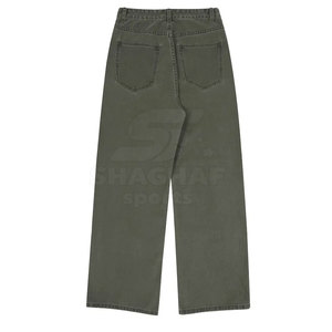 Pantalons pour hommes, dernière collection, service OEM, confortables, qualité supérieure, légers, effet délavé, style baggy. - Product Image 2