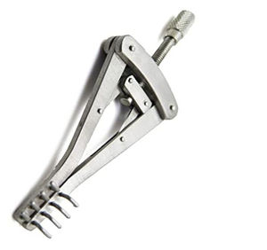Écarteur de côtes à 2 lames en acier inoxydable allemand, instruments chirurgicaux réutilisables en acier inoxydable pour l'élargissement des côtes - Product Image 3