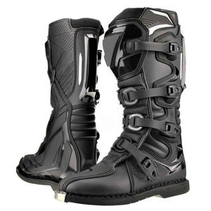 Botas de Motocross de Cuero Genuino para Invierno, Tallas Grandes, Personalizables, Transpirables y Ligeras para Carreras - Product Image 6