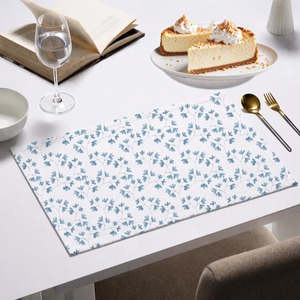 Rectangle Fabric Placemats Reusable Washable <b>Table</b> <b>Mats</b>, Heat Resistant Dining Room <b>Table</b> Decor - Product Image 1