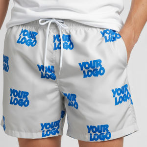 Pantalones Cortos Deportivos de Malla para Hombre, Sublimados Personalizados, con Bolsillos, Cierre con Cordón, Transpirables, de Secado Rápido, Diseño Ligero para Gimnasio en Verano - Product Image 6