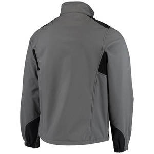 Chaqueta Softshell de Invierno Personalizada con Cuello Alto y Logotipo Frontal Reflectante, Resistente al Viento e Impermeable, Proveedor OEM - Product Image 3