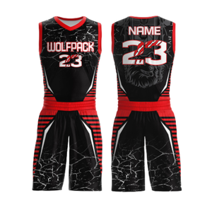 Uniforme de Baloncesto Sublimado, Conjunto de Baloncesto Sublimado Personalizado de Malla Retro, Ropa Deportiva Profesional para Hombre, Uniformes de Baloncesto - Product Image 5
