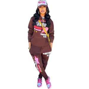 Conjunto Deportivo de 2 Piezas, Ropa Deportiva Ligera y Transpirable, 100% Algodón, Impresión Personalizada para Pedidos al por Mayor - Product Image 4