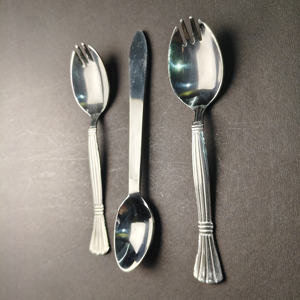 Juego de 3 Cucharas Decorativas de Lujo con Mangos con Textura de Vid Intrincada para Café Especial, Servicios de Té, Ecológicas - Product Image 5