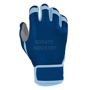 ถุงมือตีเบสบอลแบบกำหนดเองจากโรงงาน OEM พร้อมโลโก้ส่วนตัว ป้องกันการสั่นสะเทือน ทำจากหนัง สำหรับซอฟต์บอล เหมาะสำหรับผู้ใหญ่และเยาวชน ฝึกซ้อม - Product Image 2