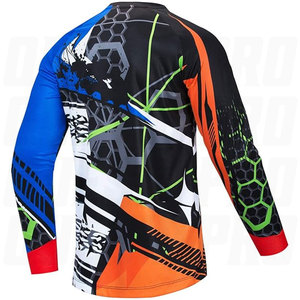 Custom Motocross Jersey <b>Motorcycle</b> Racing <b>Shirt</b> Off Road Racewear Sublimation Mesh Racing Uniform Breathable Lightweight Quick - Product Image 5