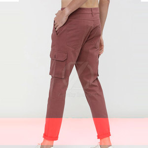 Nouveau design – Pantalon cargo décontracté pour homme, coupe droite, léger, taille haute, écologique et respirant – Meilleur prix - Product Image 3