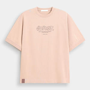 T-shirt unisexe à manches courtes en coton doux, bicolore, col rond, pour l'été, 100% coton, décontracté, à porter au quotidien - Product Image 1