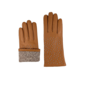 Gants en cuir véritable à longs poignets ornés de strass, durables, de haute qualité, respirants et personnalisables - Product Image 5