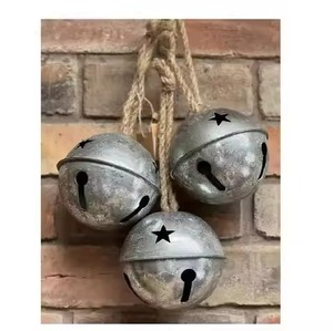 Campana Metálica Colgante de Navidad para Decoración Interior, Adorno para Árbol de Navidad, Artículos Festivos para Fiestas e Ideas de Regalos de Temporada - Product Image 5