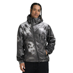 Custom Water Reactive Color Change Standard Print Patchwork Reversible Waterproof Hooded Racer <b>Jacket</b> for Unisex <b>Summer</b> - Product Image 1