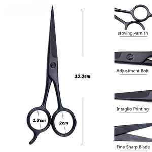 Ciseaux de coiffure professionnels avec poignée confortable, excellente qualité, offre spéciale - Product Image 4