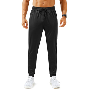 Pantalon de jogging décontracté pour homme, taille haute, léger, séchage rapide, imperméable, extensible, pour la gym et l'entraînement - Product Image 3