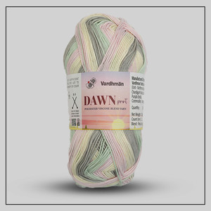 Fil à tricoter en coton teint bouclé épais pour crochet, fils à tricoter et à coudre faits en Inde - Product Image 6