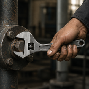 Heavy Duty Adjustable Wrench 4-24 Inch Carbon Steel <b>Spanner</b> Hand <b>Tool</b> for Industrial Plumbing Automotive Repair Construction - Product Image 4