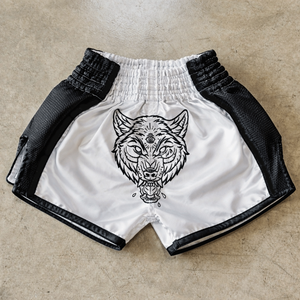 High Grade Unisex Muay Thai MMA Gym <b>Boxing</b> Kickboxing Shorts Custom Logo OEM Service Martial Arts Wear for Men and Women - Product Image 1