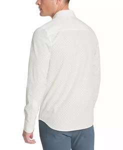 Camisa ajustada con botones y estampado elástico para Hombre | Kenneth Cole - Product Image 2