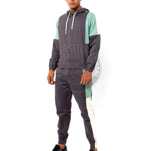 ชุดวอร์มผ้าโพลีเอสเตอร์ผสมคอตตอน ใส่สบาย ระบายอากาศได้ดี เหมาะสำหรับกิจกรรมกีฬาและสวมใส่ลำลอง - Product Image 1