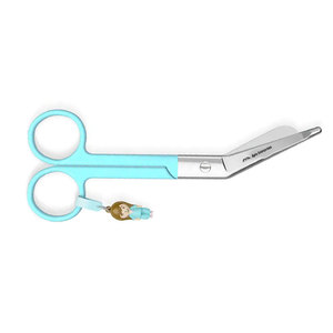 Tijeras de enfermería manuales para zurdos, de acero inoxidable, con punta roma protectora, diseño de margarita, tijeras médicas con certificación CE - Product Image 5