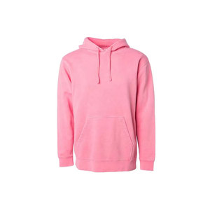 Sweat à capuche pour hommes de haute qualité hiver poids lourd sweat épais coton impression personnalisée Logo motif solide à capuche lavé respirant - Product Image 4