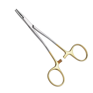 คีมจับเข็มคิลเนอร์แบบพรีเมียม ขนาด 13 ซม. ทำจากสแตนเลสสตีล ใช้สำหรับเย็บแผล เครื่องมือผ่าตัดทางศัลยกรรมกระดูกและทันตกรรม ได้รับการรับรองมาตรฐาน CE ISO - Product Image 2