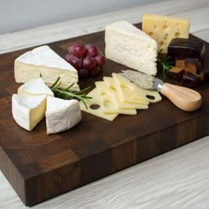 Planche à découper professionnelle en chêne massif, faite à la main, épaisse, durable, pour hôtels et restaurants - Product Image 3