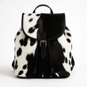 Sacs à dos scolaires en cuir de vachette pleine fleur, personnalisables, fournisseur OEM, haute qualité, sacs étudiants premium, qualité export, en vente en gros - Product Image 1