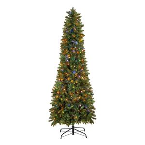 Albero di Natale Artificiale Preilluminato da 180 cm con 240 Luci LED Colorate, 11 Modalità di Illuminazione, Decorazione Festiva Completa con 635 Alberi di Natale - Product Image 1