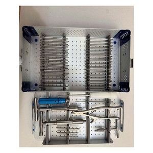Juego de Destornilladores y Extractores Quirúrgicos Ortopédicos de Acero Inoxidable, Kit Profesional para la Extracción de Tornillos Rotos, Trauma Ortopédico - Product Image 2
