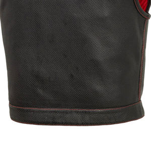 Gilet en cuir unisexe respirant et à séchage rapide pour moto, design personnalisé, tissu professionnel confortable, idéal pour les activités de plein air - Product Image 6