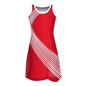 Meilleur design d'uniforme de netball pour femmes, imprimé, 100% haute qualité, séchage rapide, respirant, ensemble personnalisé de maillot et jupe d'équipe - Product Image 1
