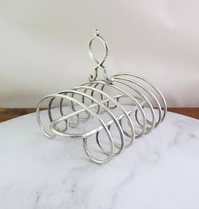 Estante para tostadas hecho a mano, moderno para el desayuno, piezas de pan, accesorios de cocina, almacenamiento y organización para el hogar, estante para tostadas - Product Image 1