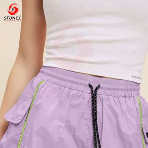 Shorts Deportivos de Cintura Alta para Mujer con Bolsillos, Shorts Casuales para Fitness, Yoga y Gimnasio - Product Image 5