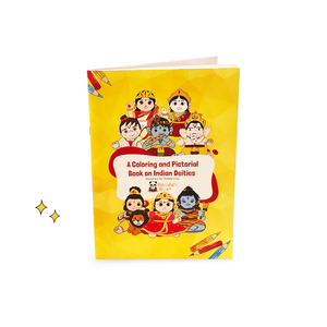 Libro de Colorear Educativo con Ilustraciones de Deyezidades Indias, Libro de Actividades de Dioses y Diosas Hindúes para el Aprendizaje Infantil - Product Image 1