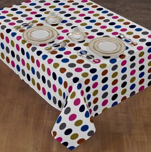 Export Quality Custom Print Cotton Tablecloth Premium Soft Printed Table Cover For Dining Table Home Hotel Restaurant Catering - Product Image 1