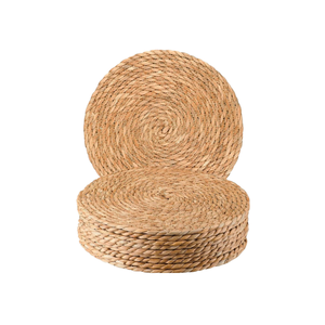 Set de table en jacinthe d'eau naturelle, fait main au Vietnam, tapis tissé rustique pour la présentation des aliments et l'hôtellerie - Product Image 2