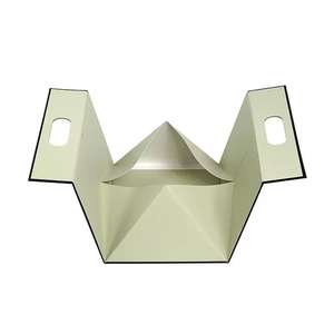 Boîte cadeau pour biscuits et pâtisseries avec fenêtre, papier kraft de qualité alimentaire haut de gamme, laminage mat et doublure en éponge, personnalisable pour les boulangeries - Product Image 5