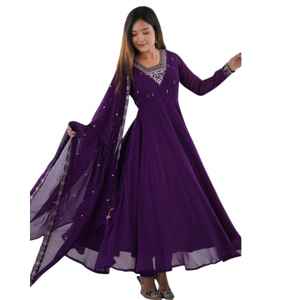 Traje Salwar Kameez de Calidad de Exportación Pakistaní para Mujer, Estilo Indio para Fiestas - Product Image 1